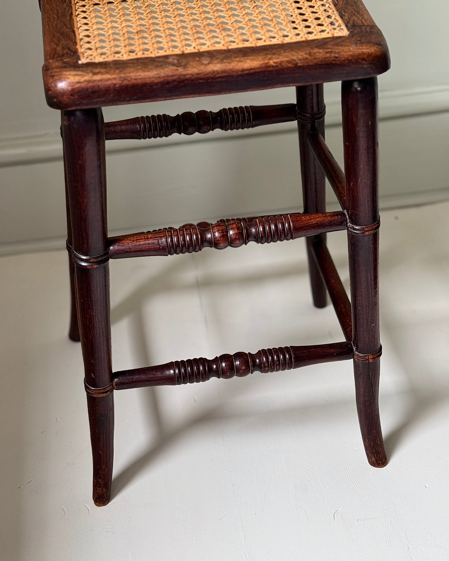 19th Century Cane Stool