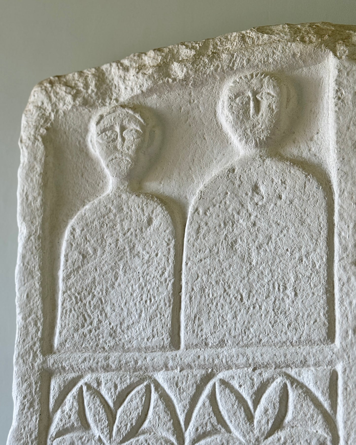 Italian Primitive Plaster Cast Tablet