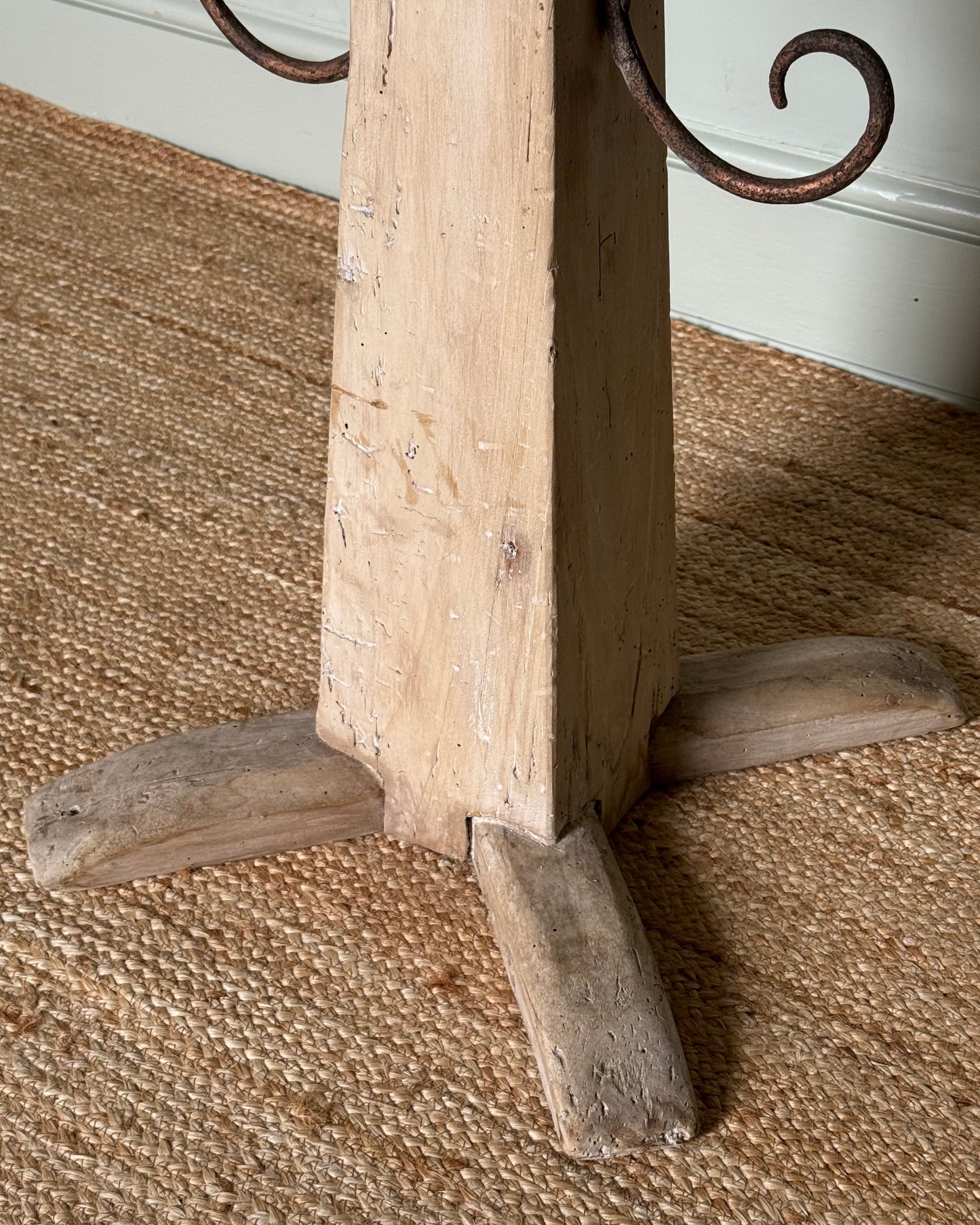19th Century Italian Pedestal Side Table