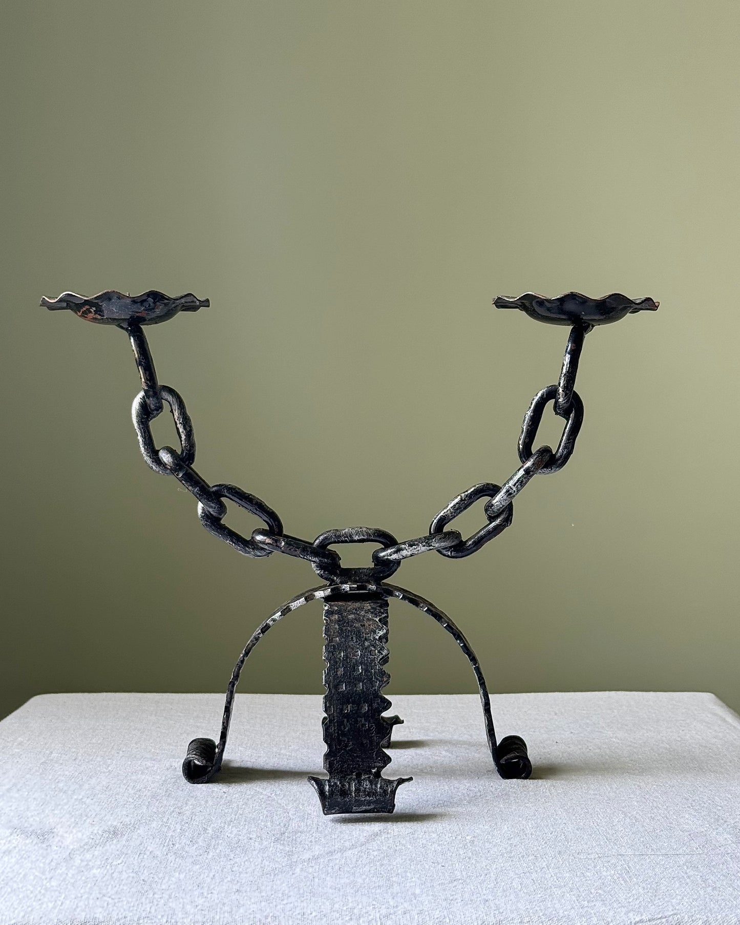 Spanish Brutalist Candeholder