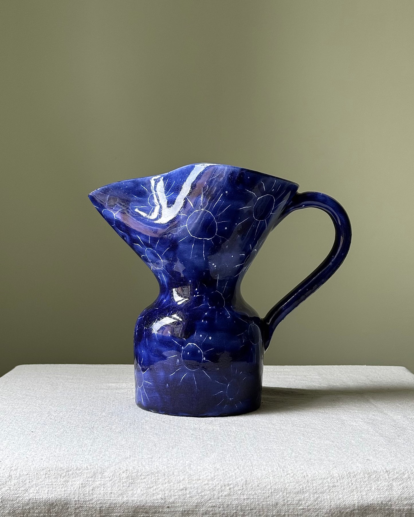 Provencal Sun Motif Jug