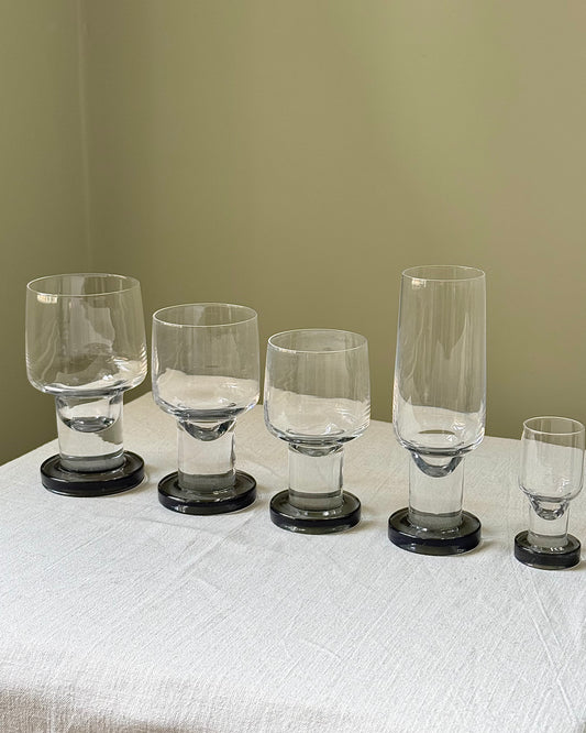 French 1970’s Crystal Glasses