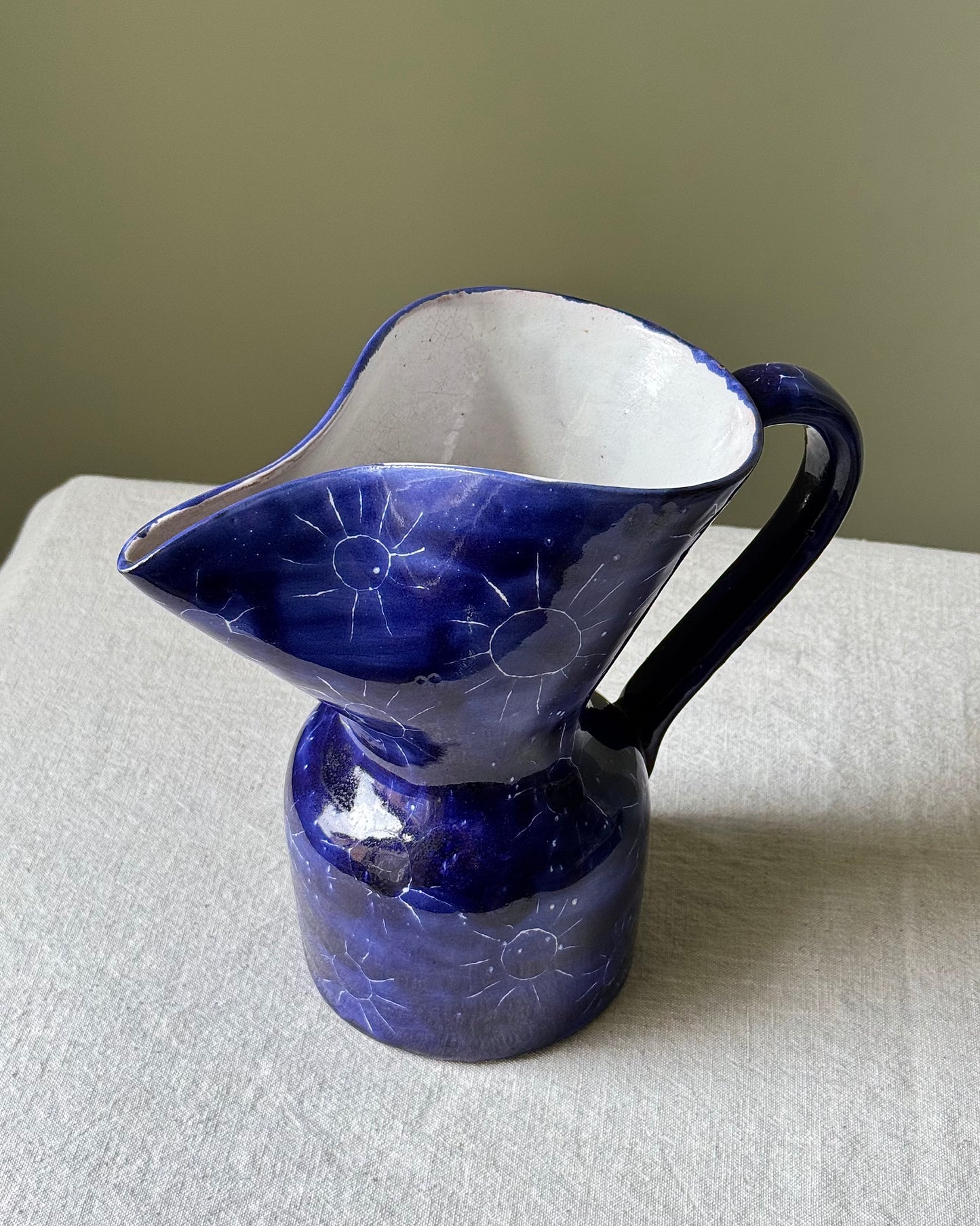 Provencal Sun Motif Jug