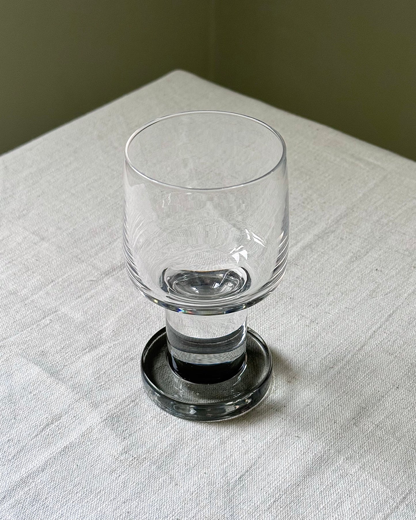 French 1970’s Crystal Glasses