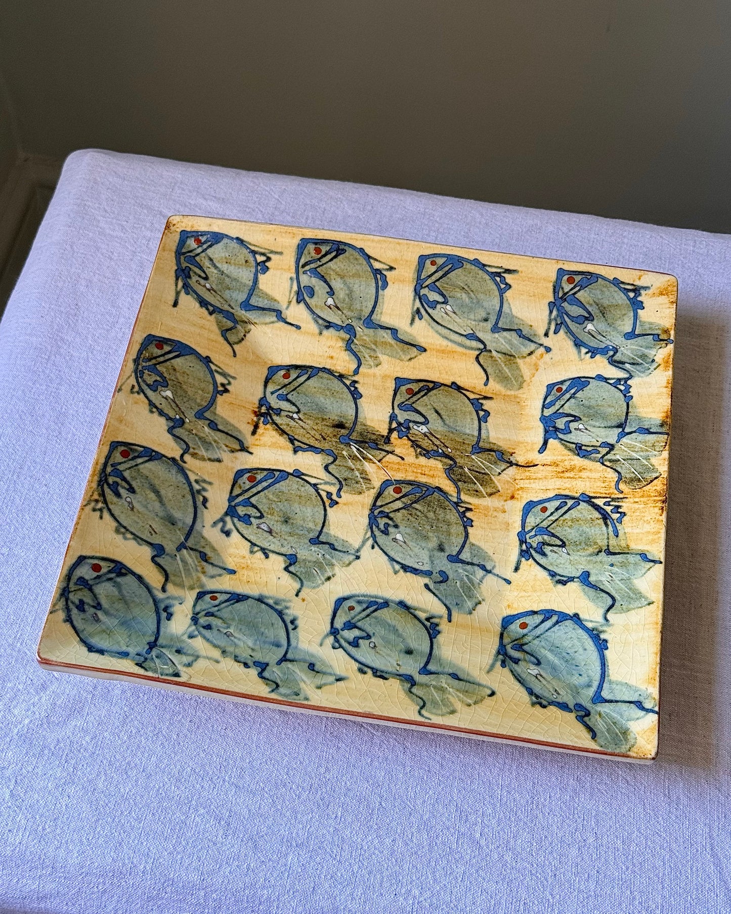 Spanish 1970’s Shallow Fish Tray