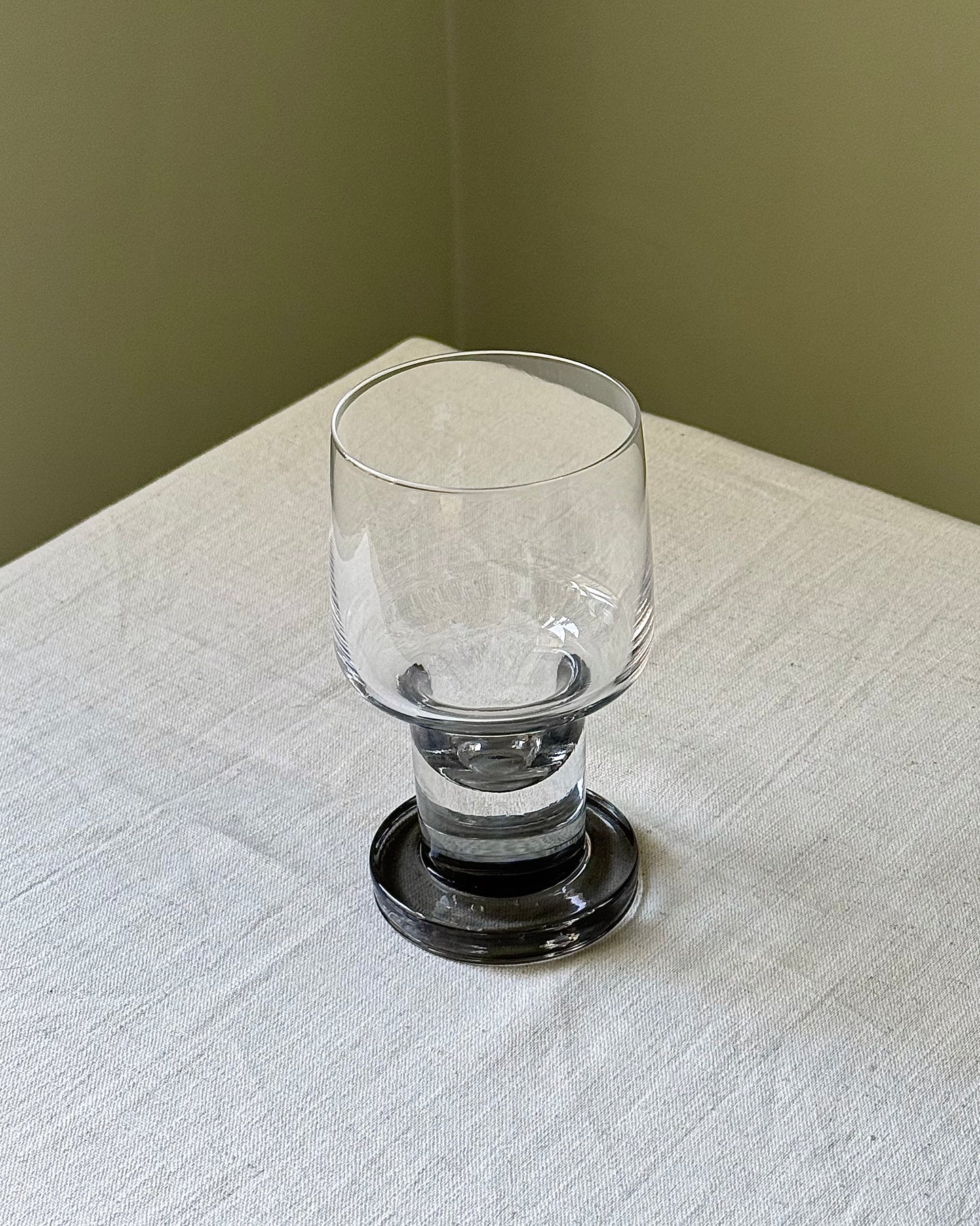 French 1970’s Crystal Glasses