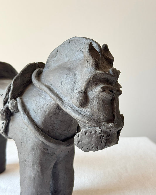 Studio Pottery Horse Figure - Club Sourced