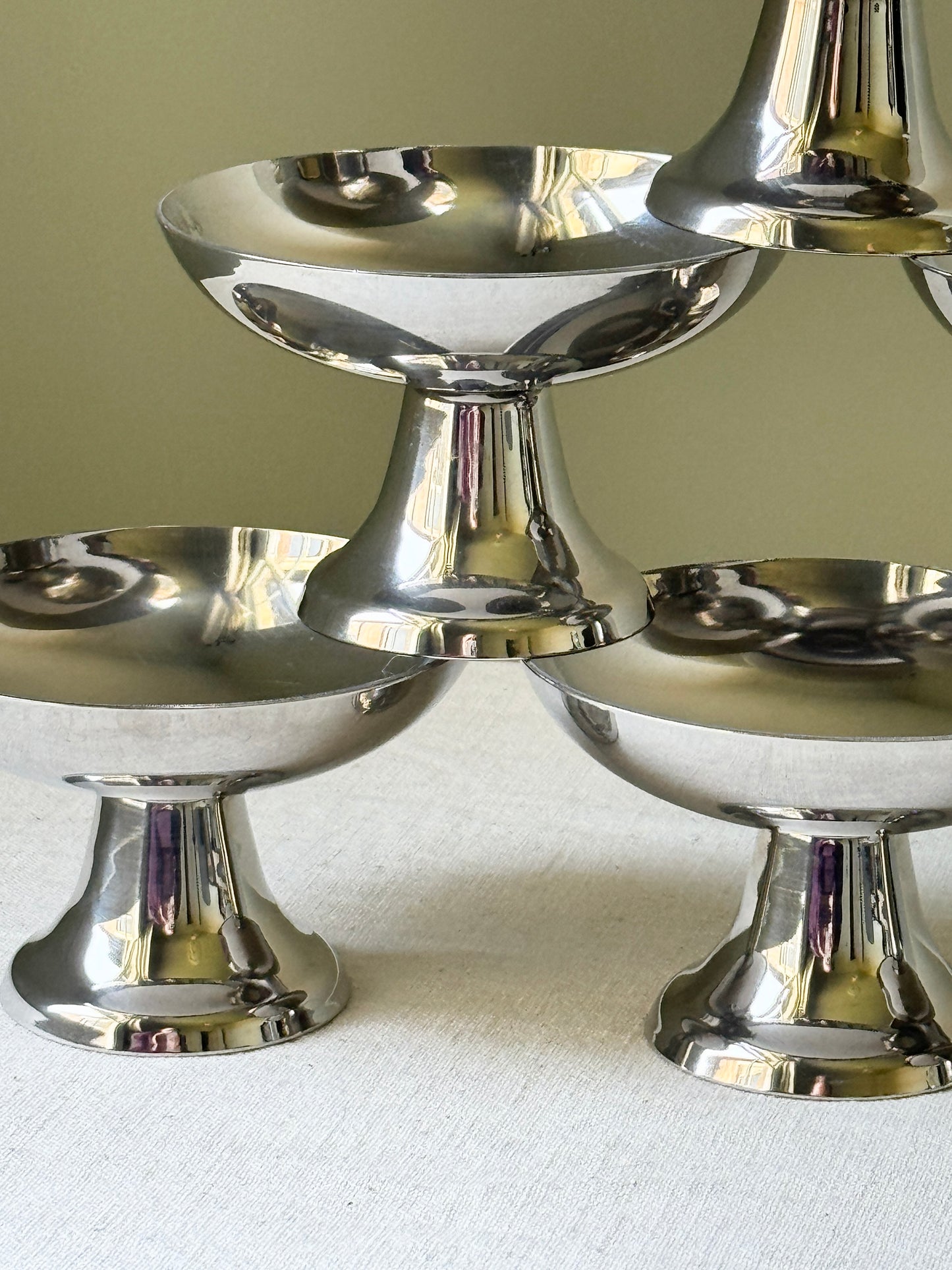 French Stainless Steel Coupes
