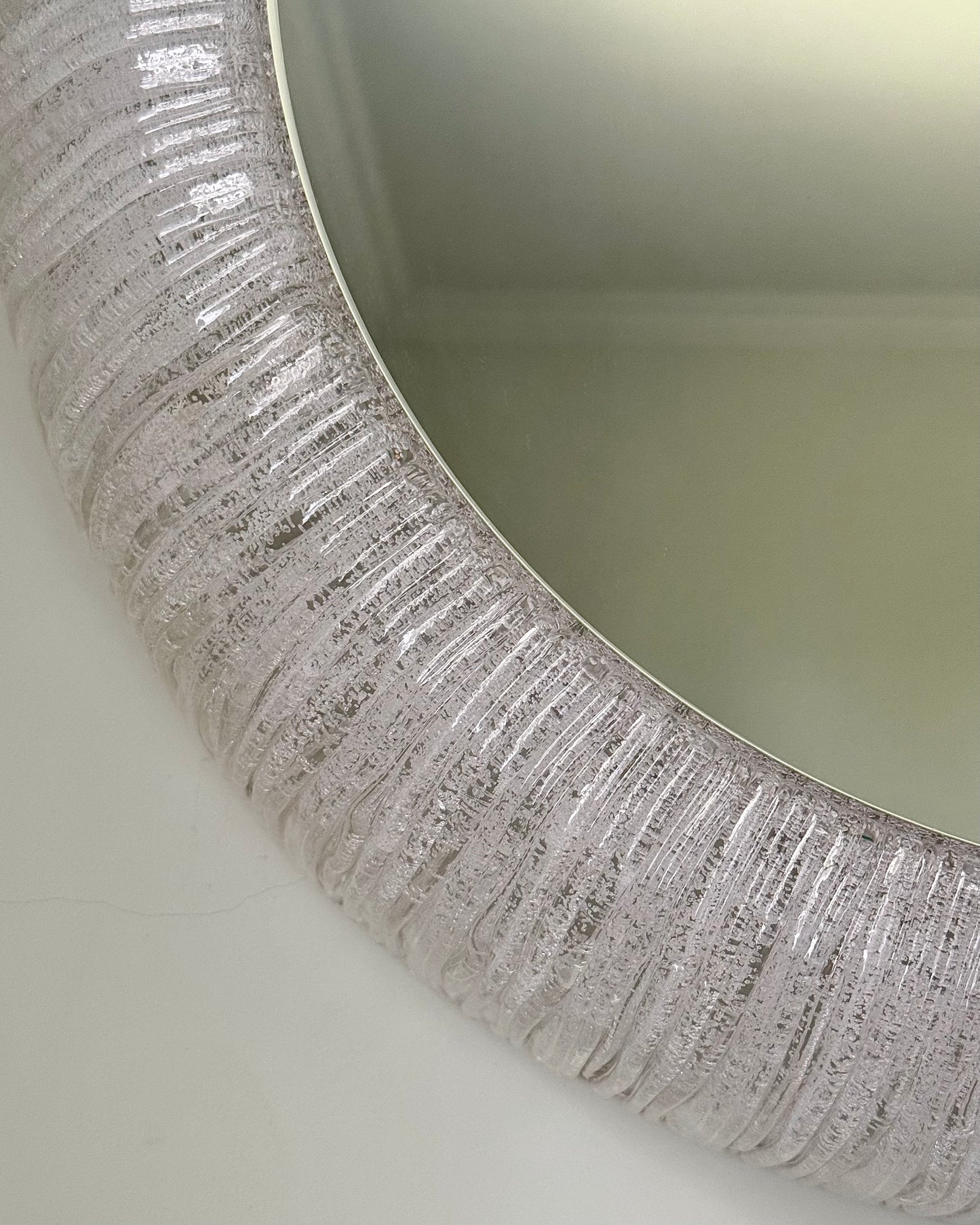 German Ercol Lucite Light-up Mirror