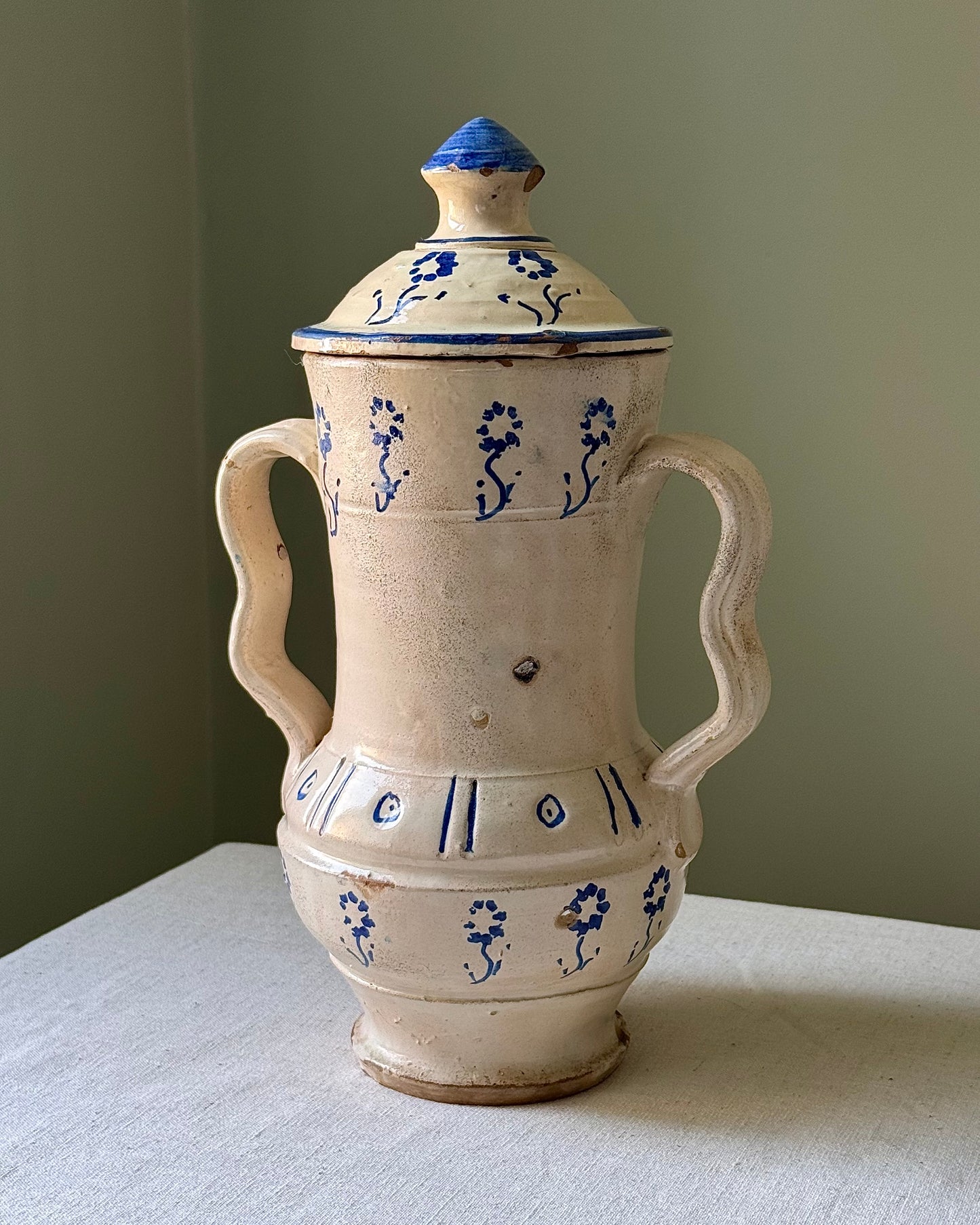 19th Century Puglian Apothecary Jar