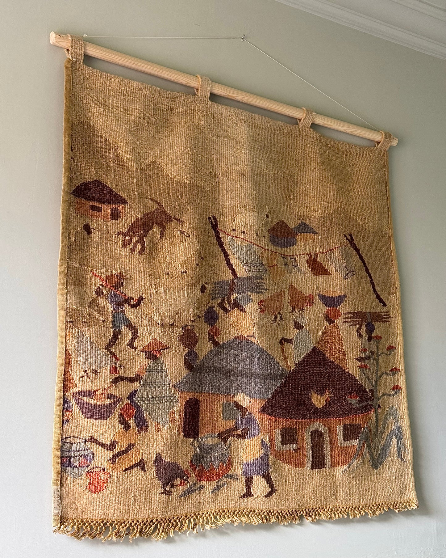 African Tapestry Wall Hanging