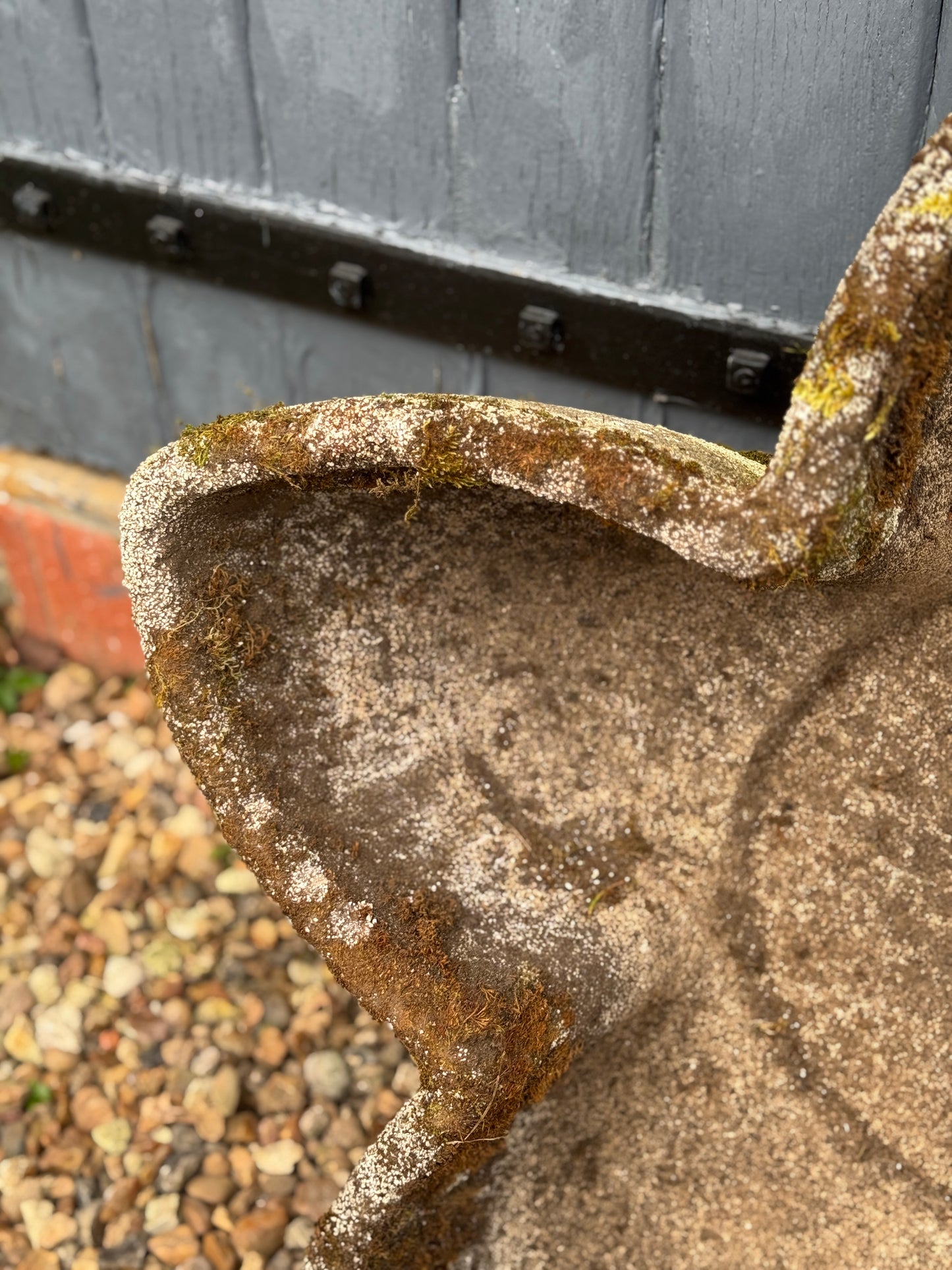 Concrete Flower Planter, manner of Willy Guhl