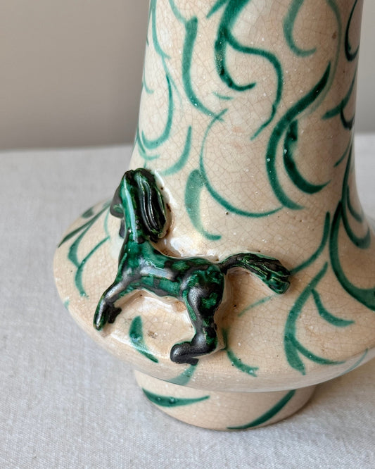 Vallauris Pitcher with Horse - Club Sourced