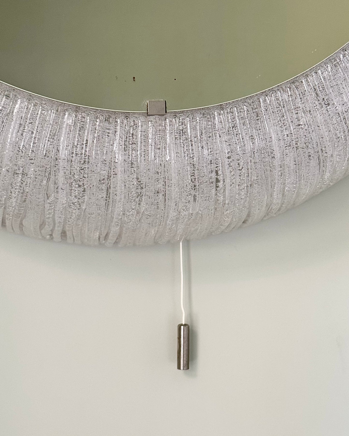 German Ercol Lucite Light-up Mirror