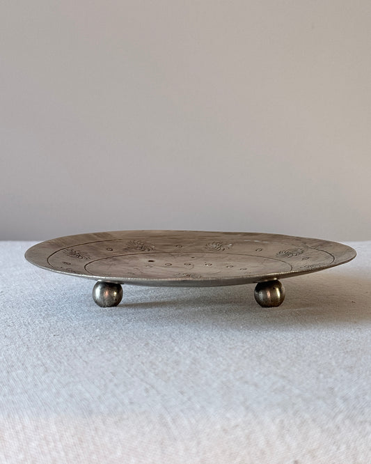 Swedish Engraved Metal Catch-all