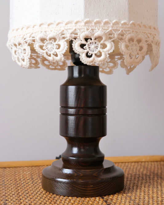 Pair of Swedish Pine Table Lamps by Markslöjd