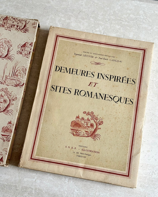 Inspired Homes & Romantic Sights French Coffee Table Book, circa. 1949