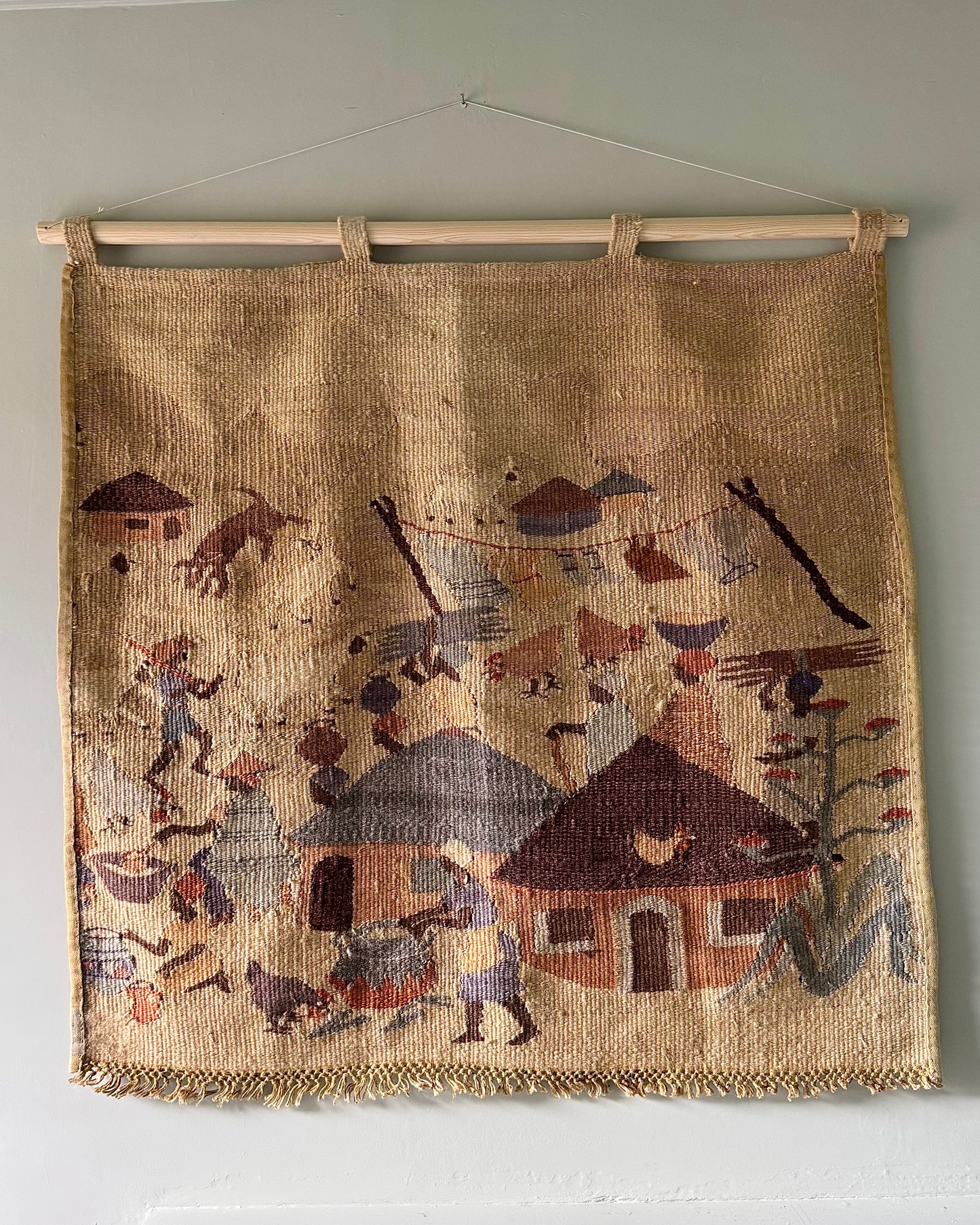 African Tapestry Wall Hanging