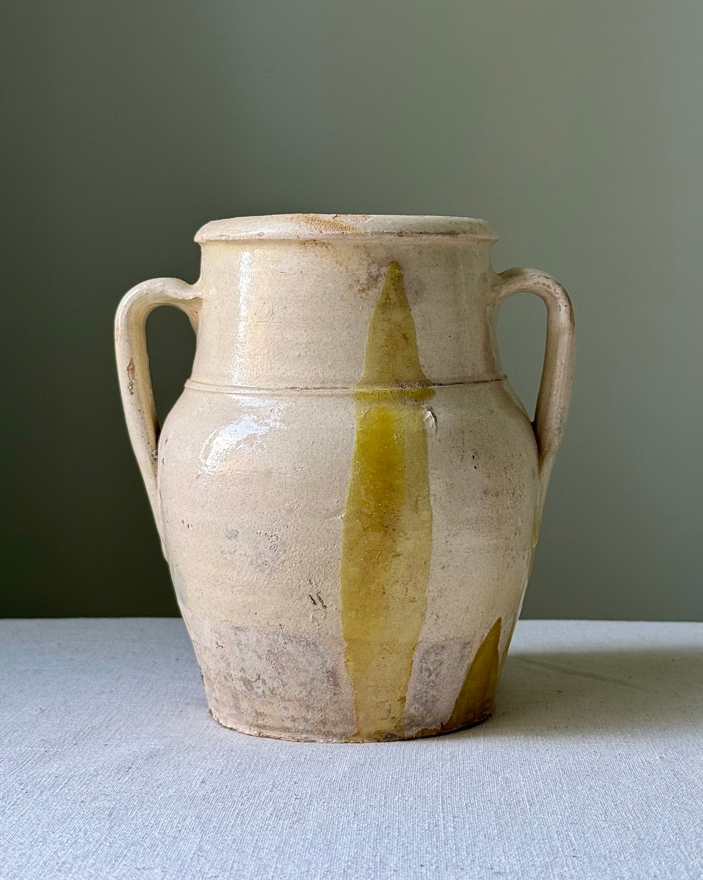 Antique Puglian Tree of Life Confit Jar
