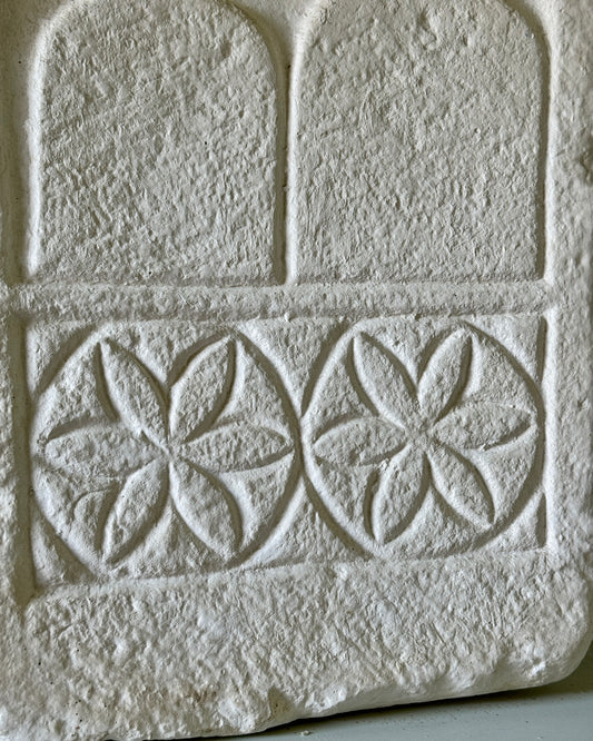 Italian Primitive Plaster Cast Tablet