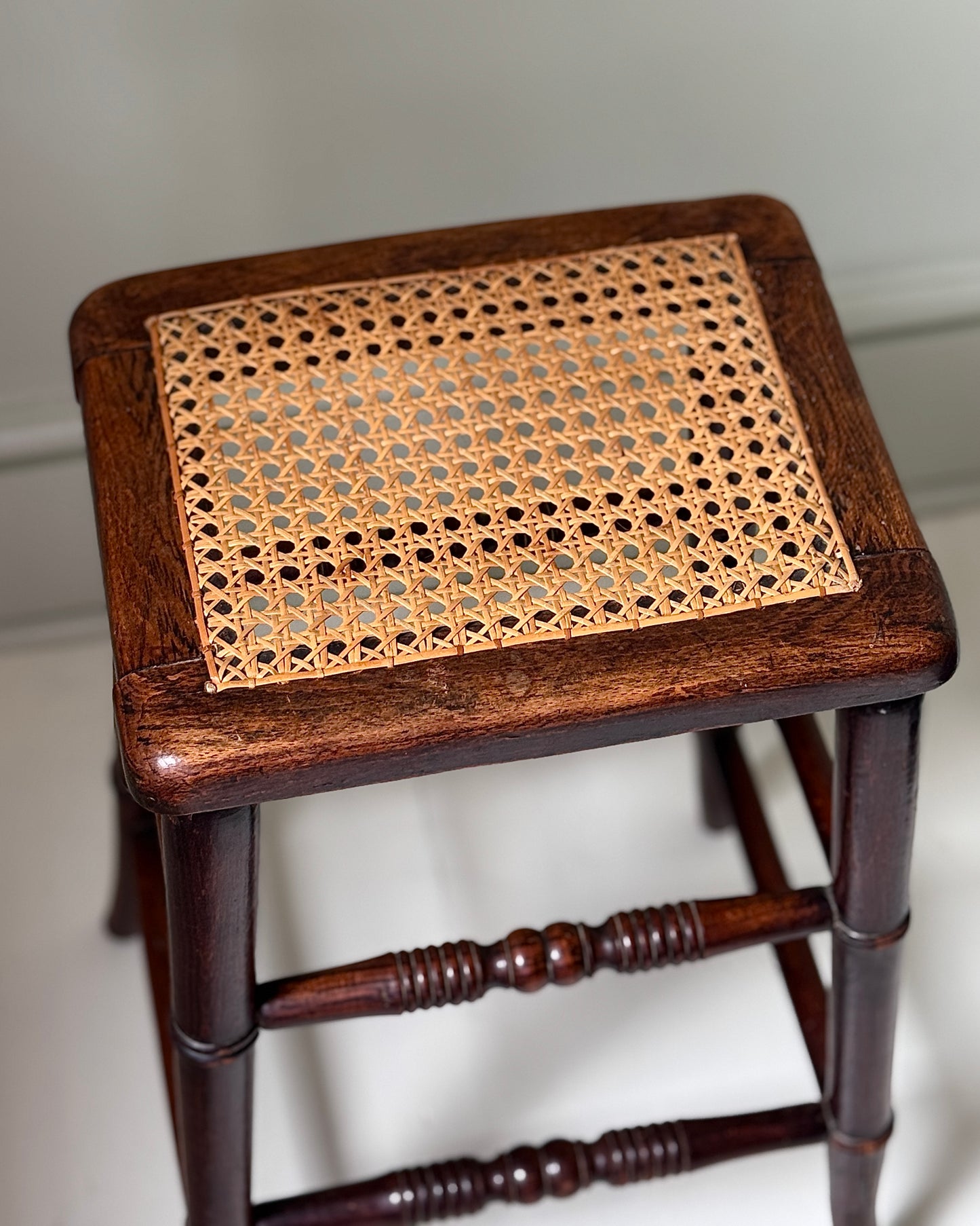 19th Century Cane Stool