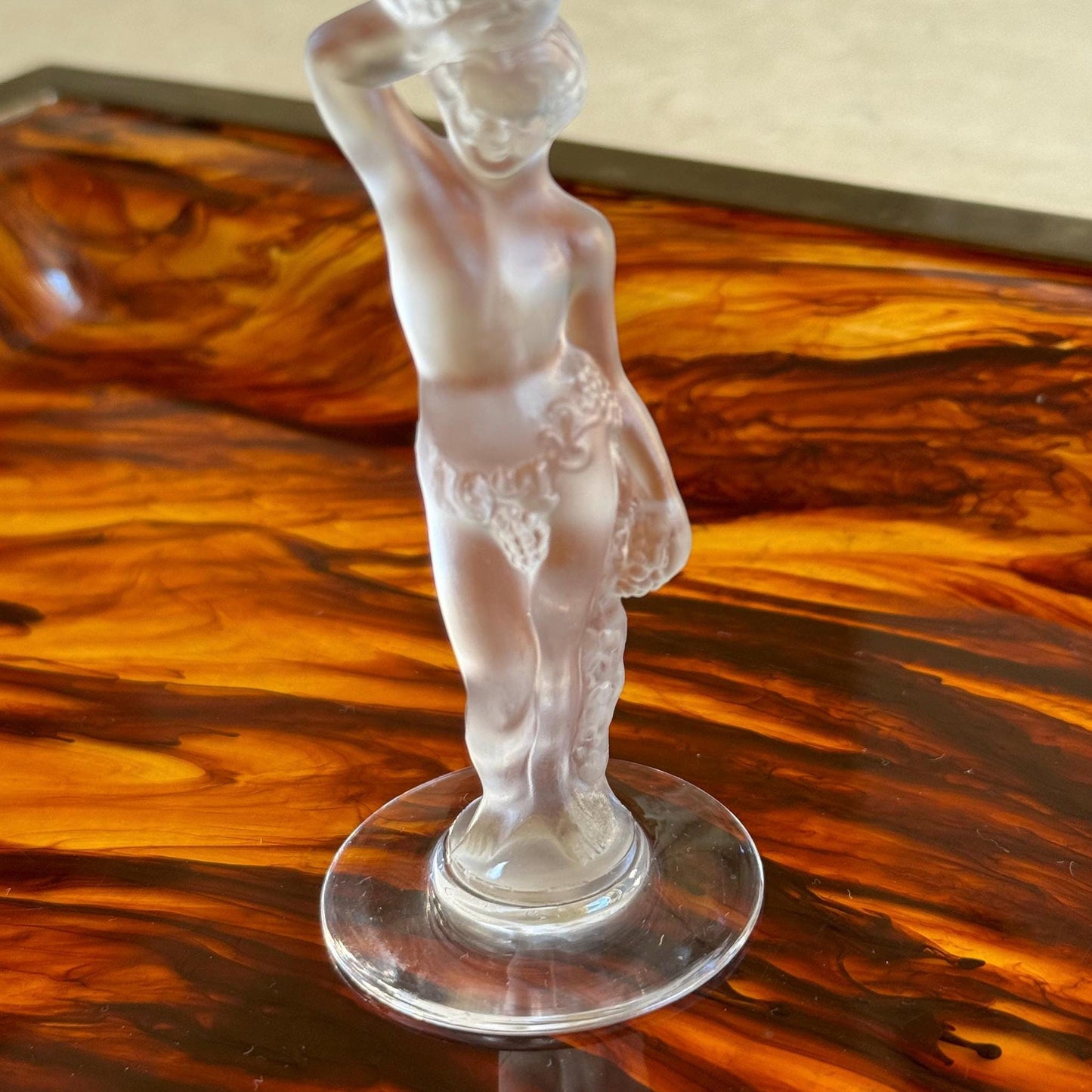Crystal "God of Wine" Liqueur Glass