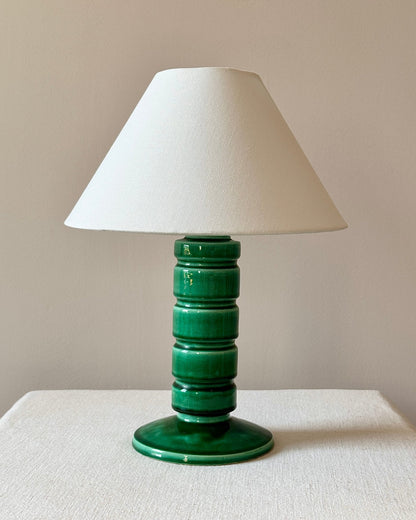 French Mid - century Ceramic Table Lamp - Club Sourced