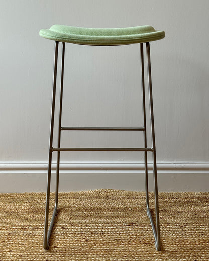Set of 3 Hi Pad Bar Stools in Pistachio by Cappellini