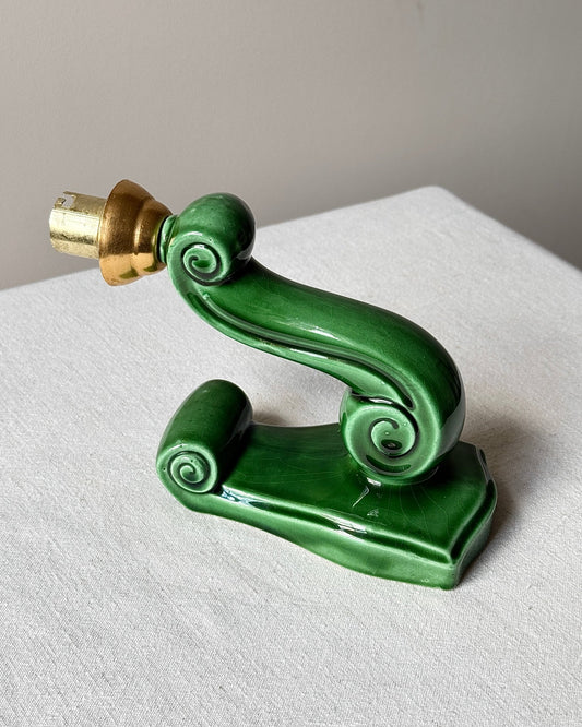 Emerald Green Coiled Wall Sconce - Club Sourced