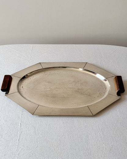 Art Deco Geometric Serving Tray