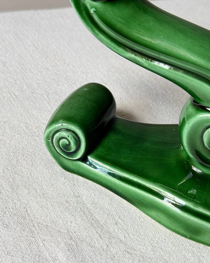 Emerald Green Coiled Wall Sconce - Club Sourced