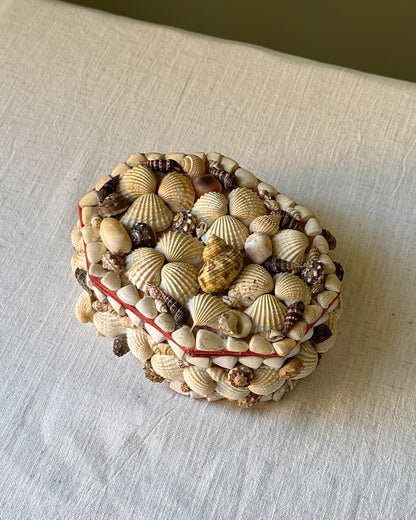 French Mid-Century Shellwork Box