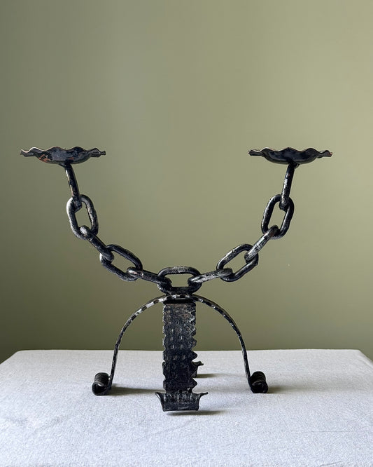 Spanish Brutalist Candeholder