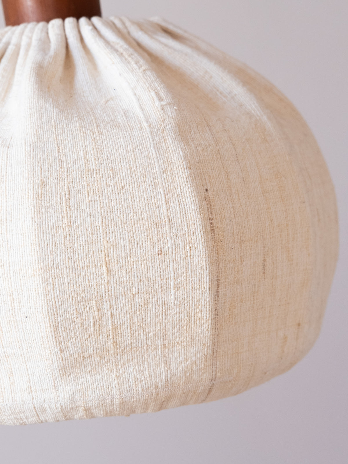 Twin Cocoon Shade Floor Lamp by DOMUS, 1970s