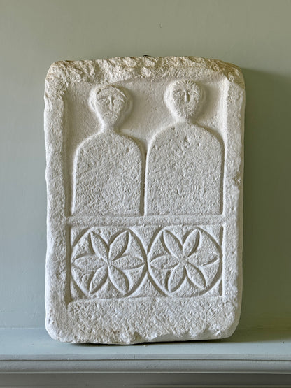 Italian Primitive Plaster Cast Tablet