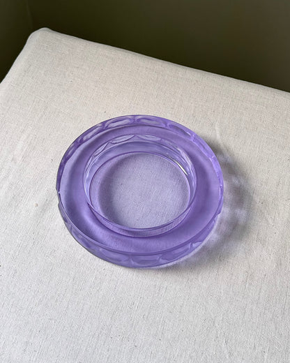 Violet Murano Glass Ashtray