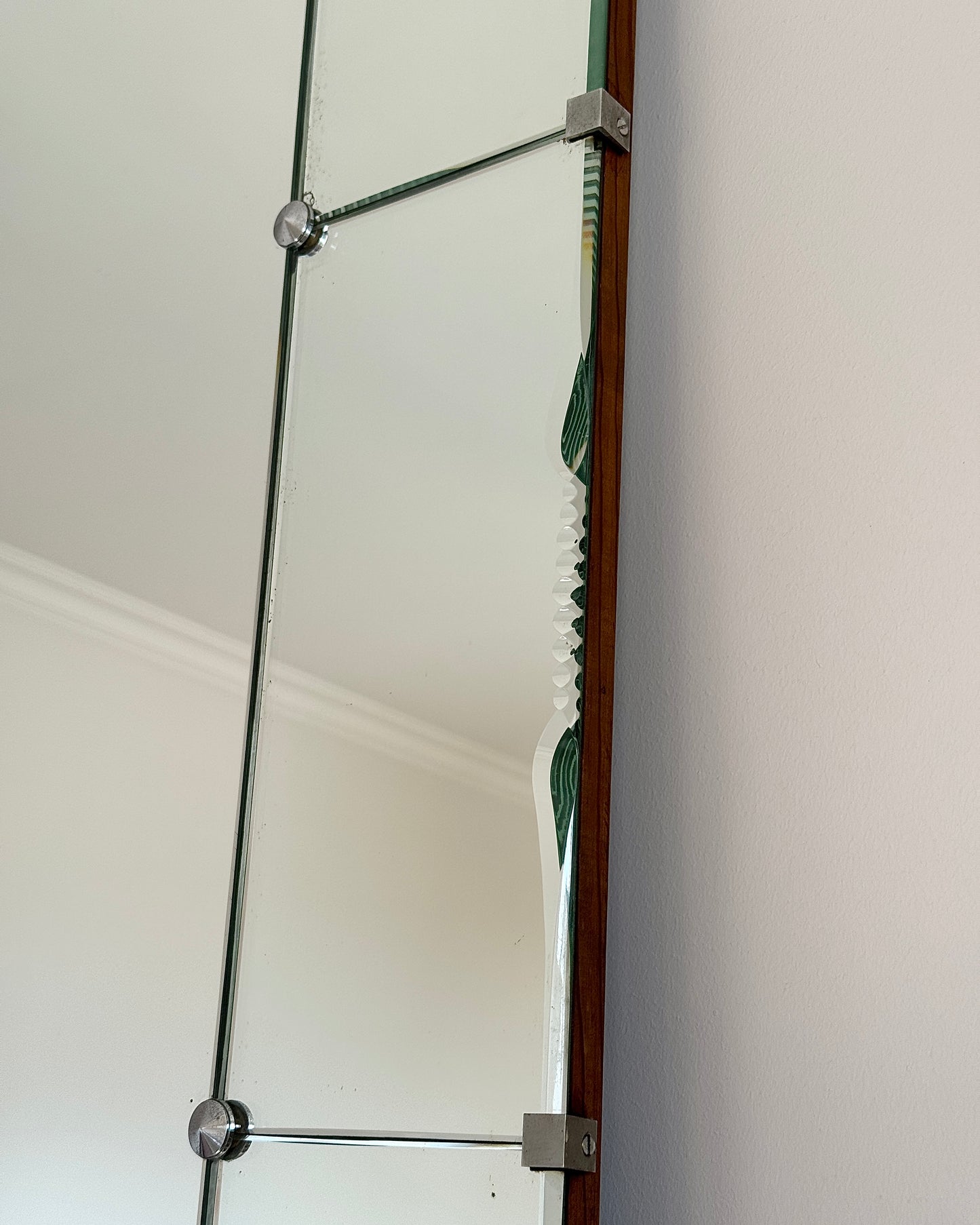 *ON HOLD* Art Deco Sectional Bevelled Mirror, 1930s
