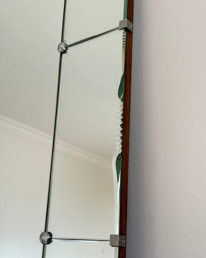 *ON HOLD* Art Deco Sectional Bevelled Mirror, 1930s