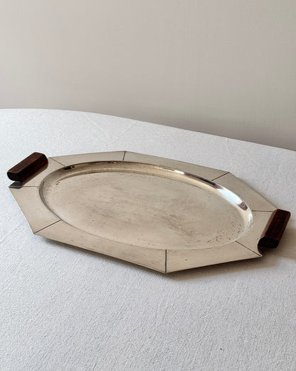 Art Deco Geometric Serving Tray