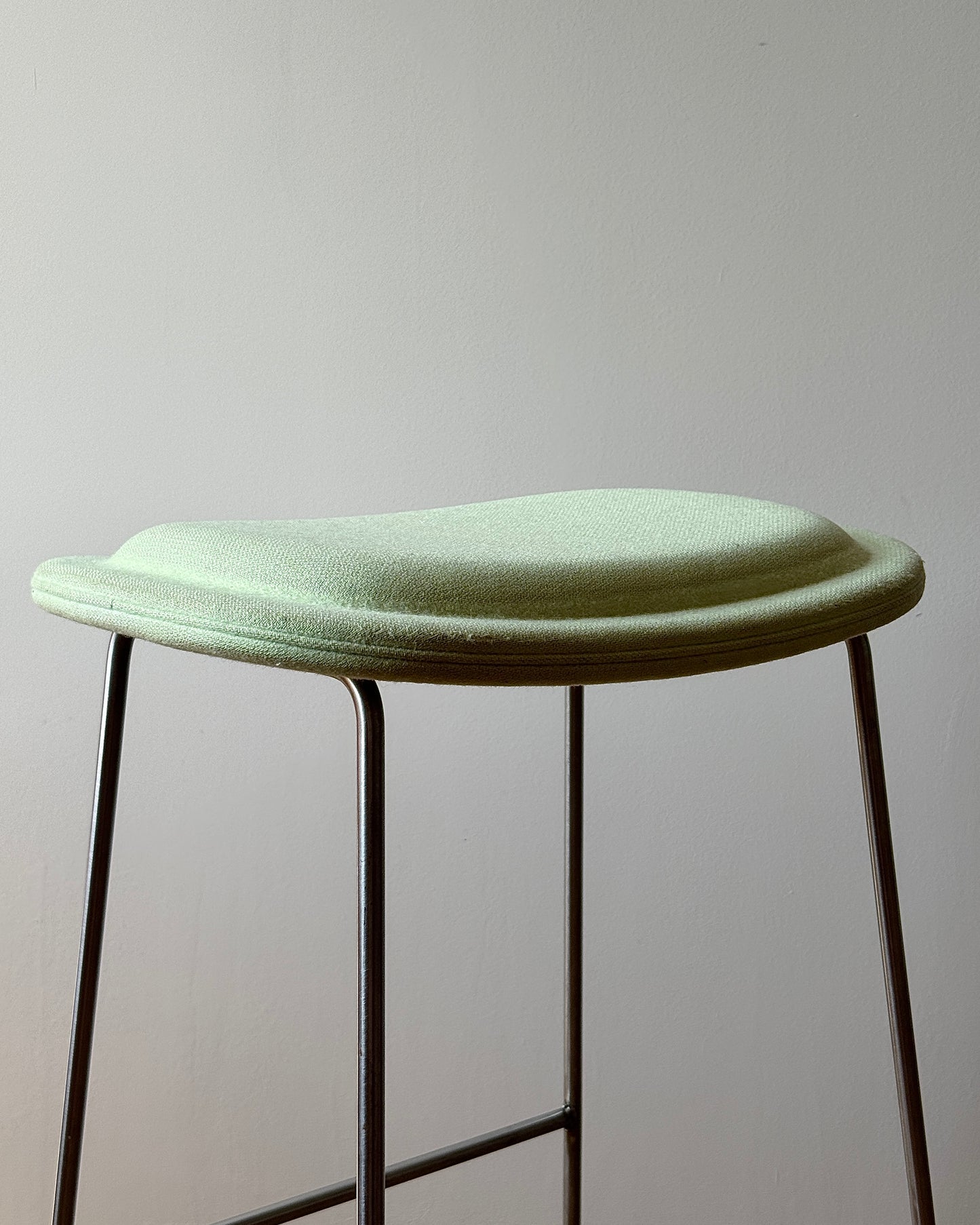Set of 3 Hi Pad Bar Stools in Pistachio by Cappellini