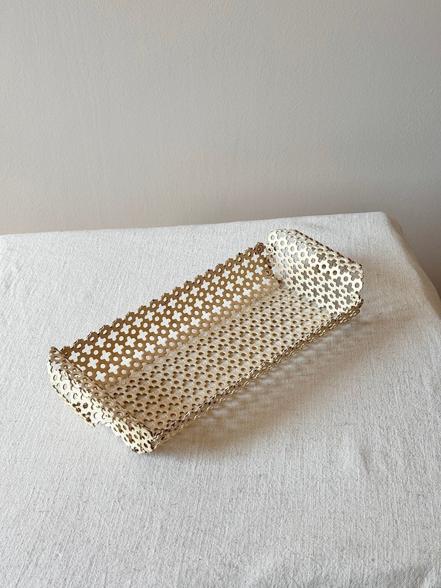 Perforated Metal Tray, Attributed to Mathieu Matégot - Club Sourced