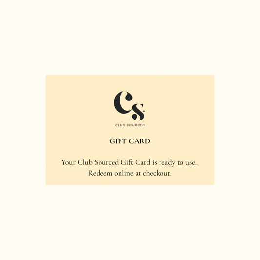 Club Sourced E-Gift Card