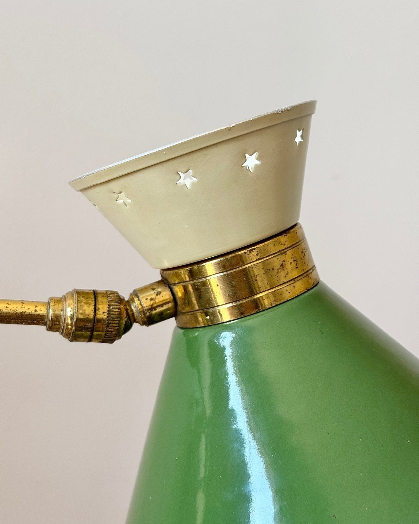 René Mathieu for Lunel Diabolo Wall Lamp - Club Sourced