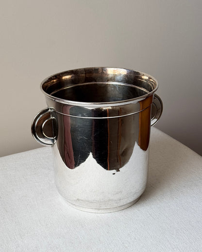 Art Deco Silver Plated Champagne Bucket, France c.1930s