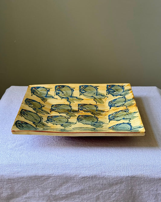 Spanish 1970’s Shallow Fish Tray
