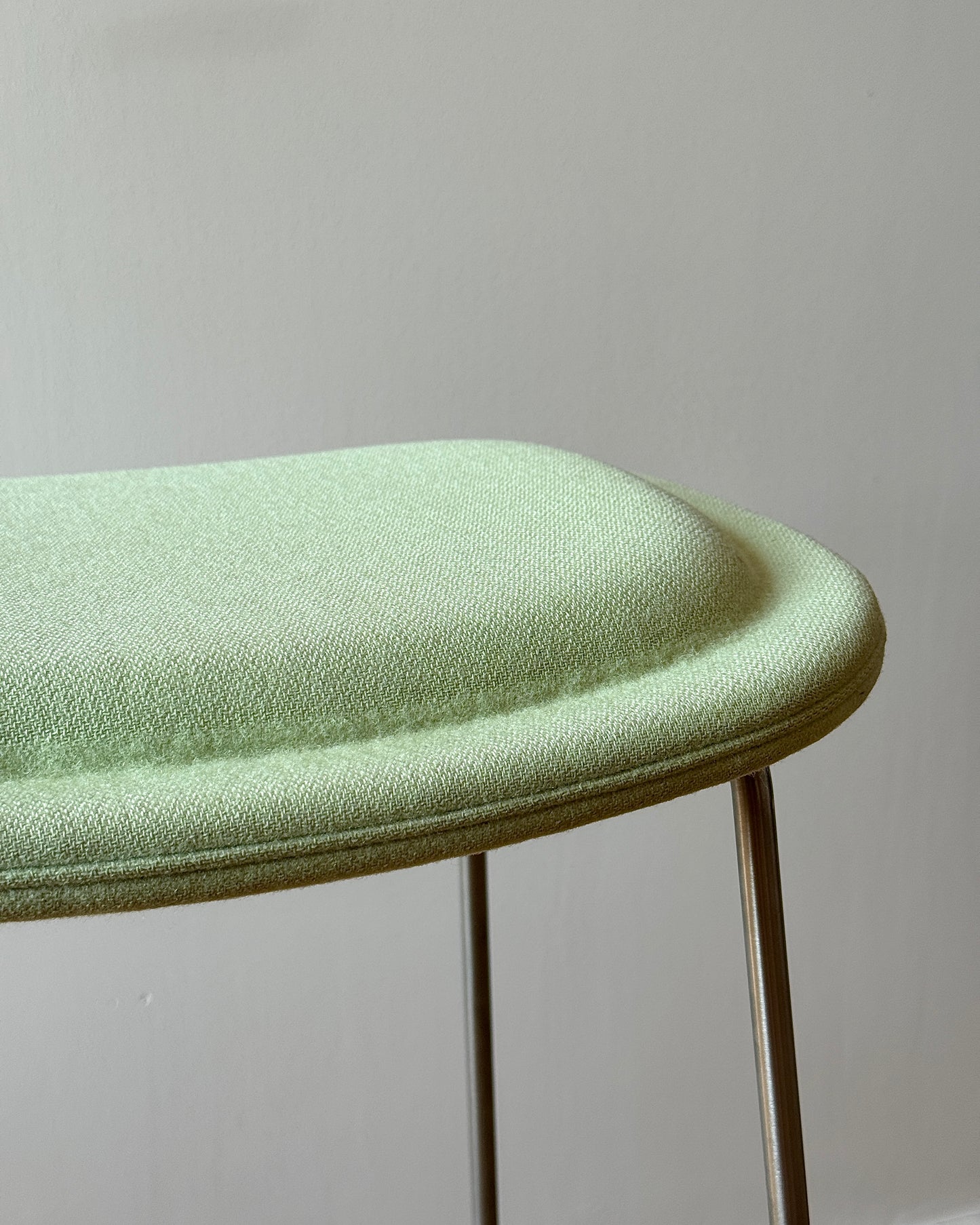 Set of 3 Hi Pad Bar Stools in Pistachio by Cappellini
