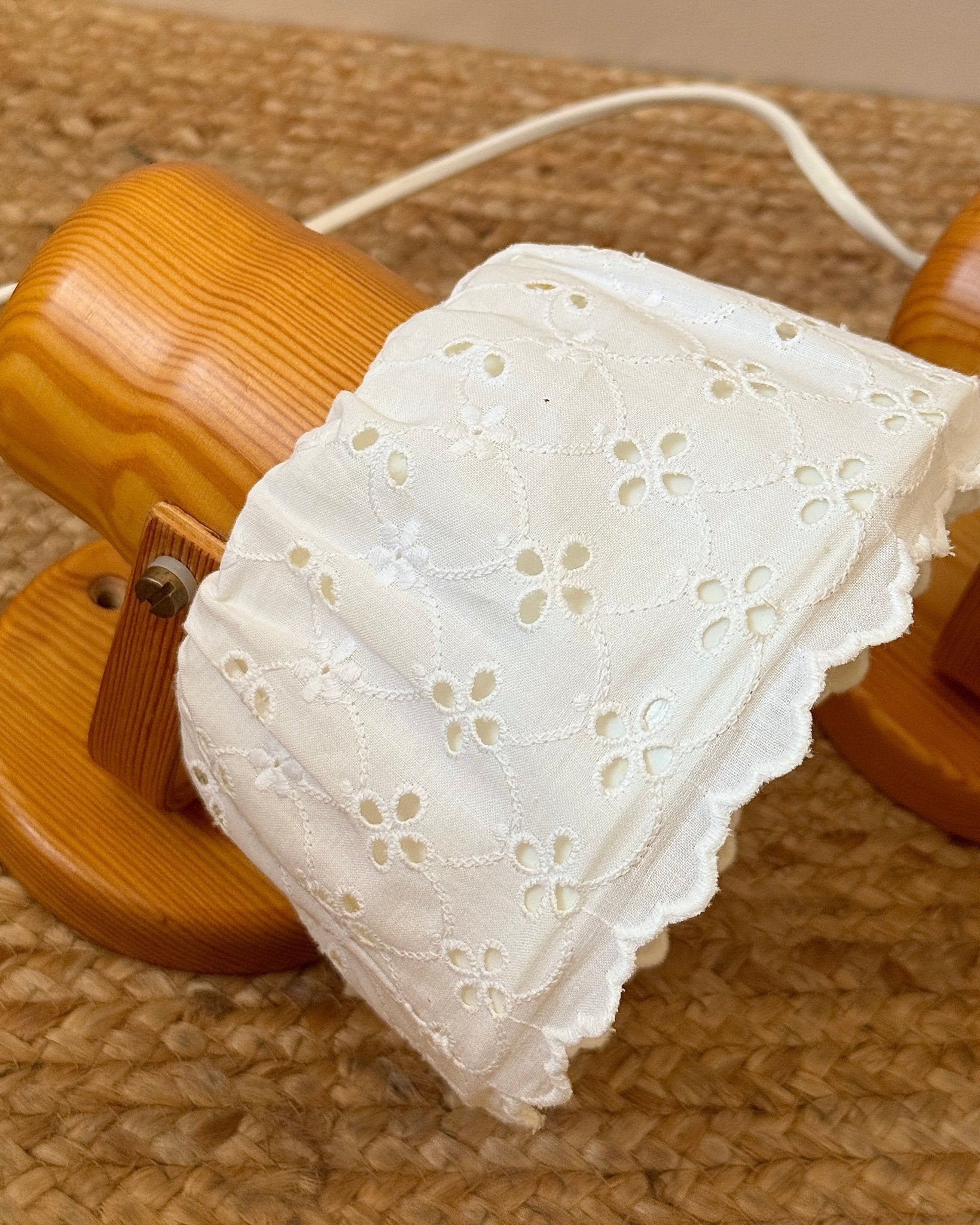 Pair of Swedish 1970s Markslöjd Pine Wall Lamps - Club Sourced