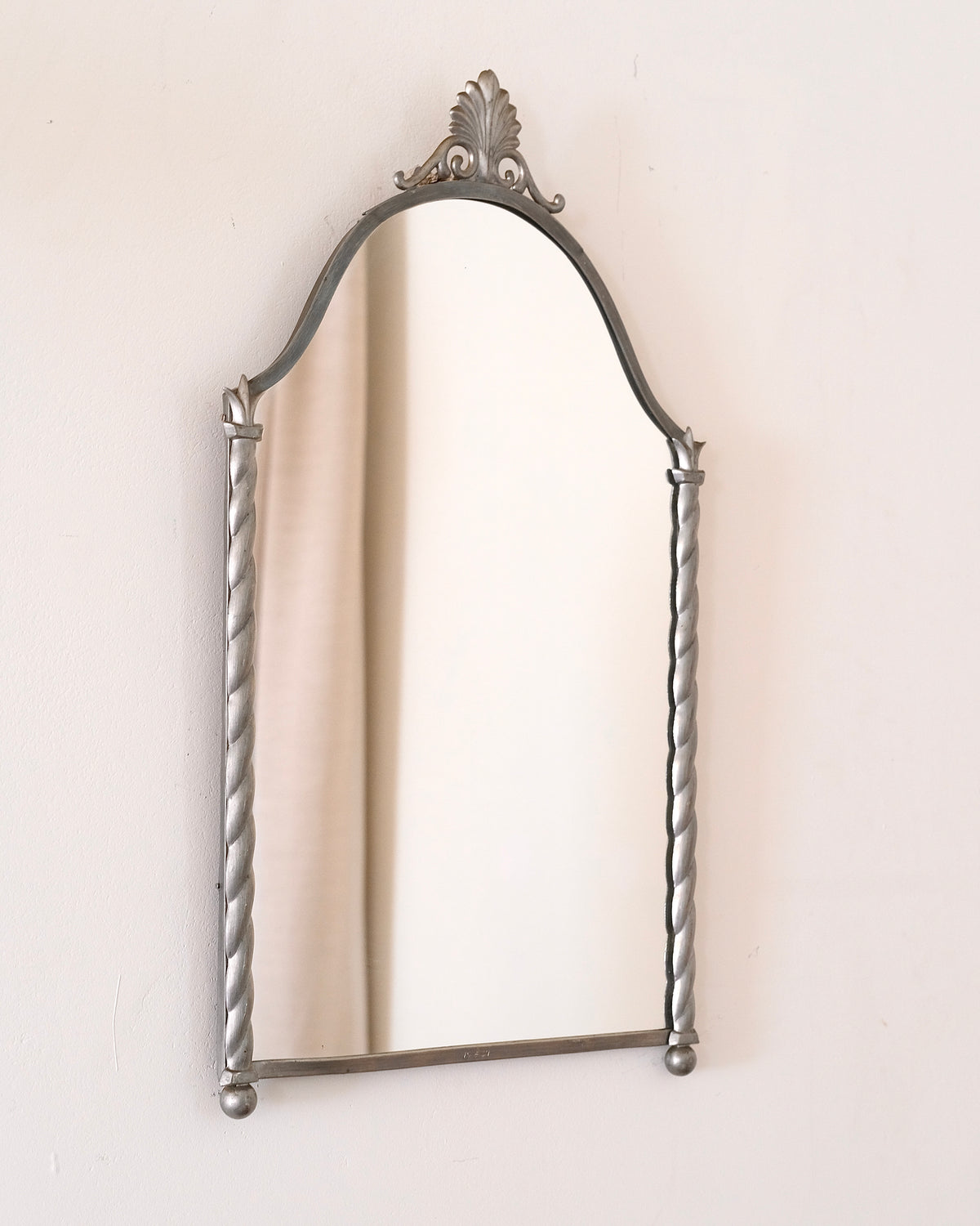 Swedish Grace Pewter Mirror