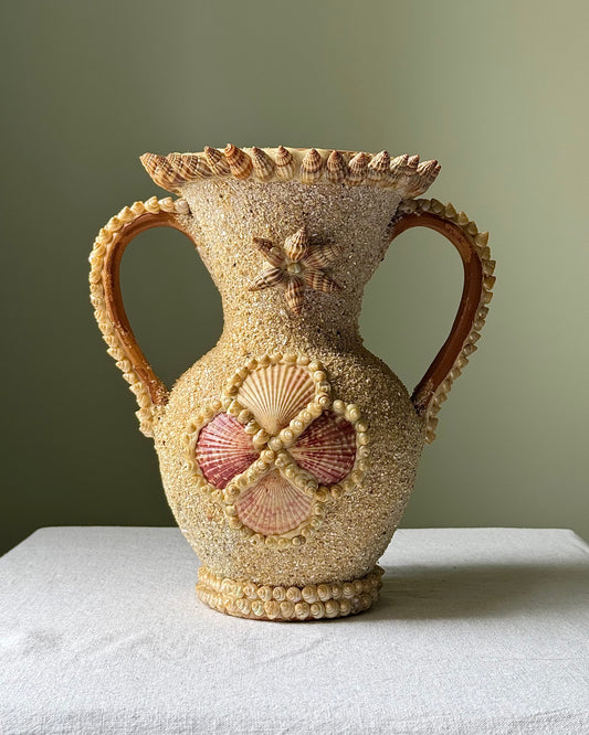 Mid-Century Folk Art Provence Souvenir Vase