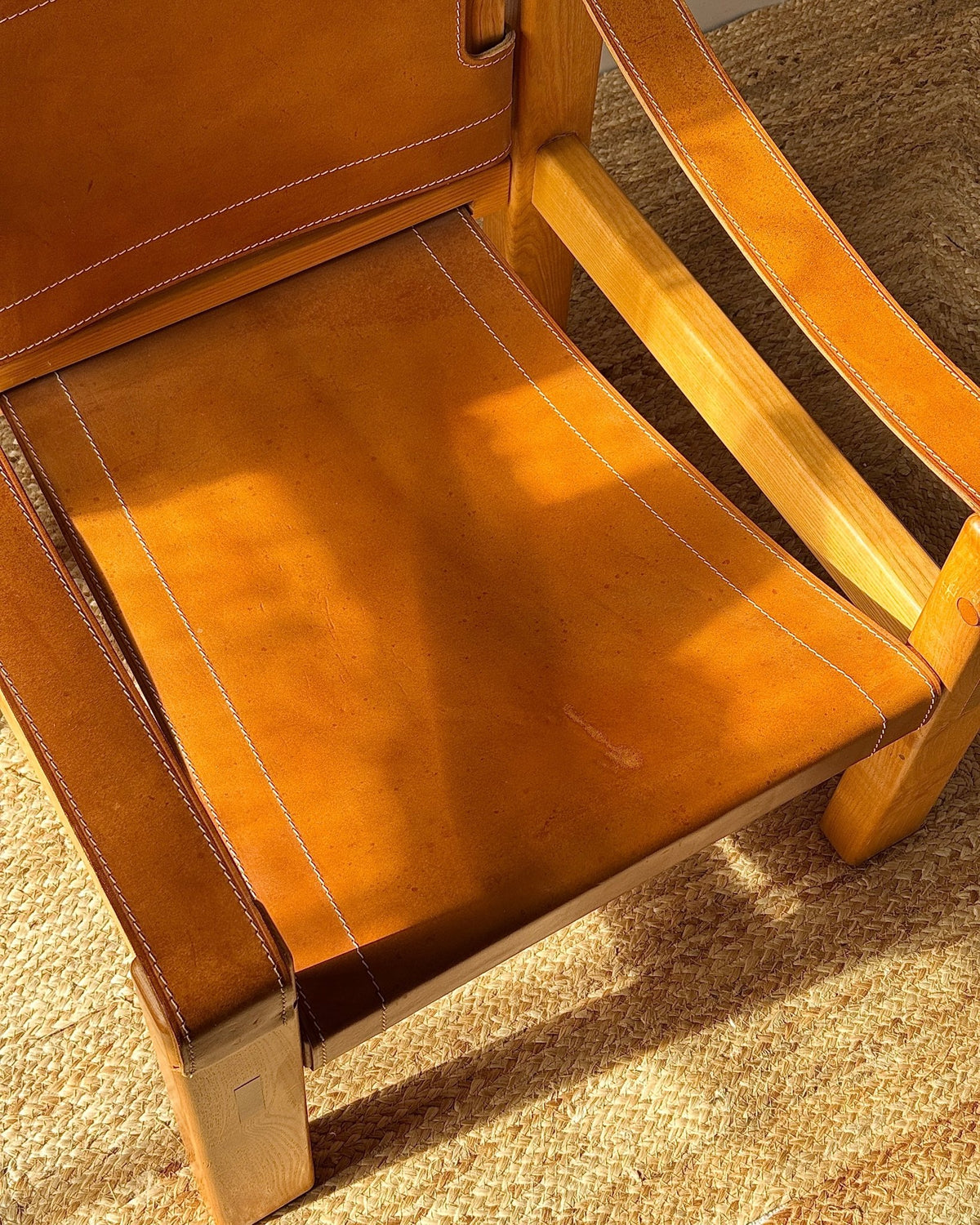 Safari Armchair in the Style of Pierre Chapo - Club Sourced